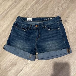 Gap 1969 Real Straight Jean Shorts Size 27